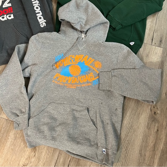Three Athletic Sweatshirt/Hoodies - Picture 2 of 12